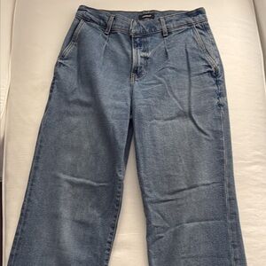 Express Blue Straight Leg Women's Jeans